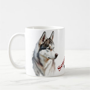 Pets enkla moderna Coola Typografi Namn Kaffemugg