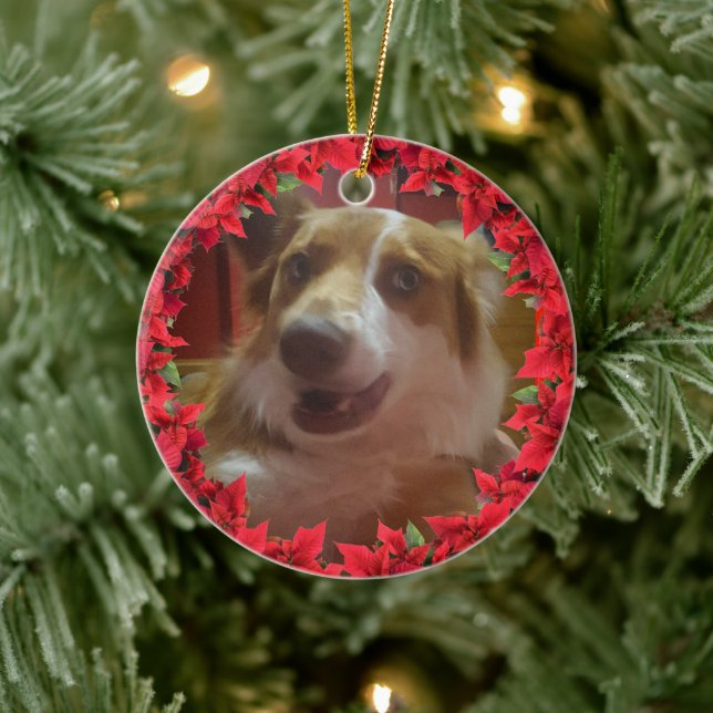 Pets fotojul julgransprydnad keramik (Träd)