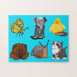 Pets Friends Jigszle Puzzle Gift Pussel