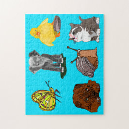 Pets Friends Jigszle Puzzle Gift Pussel