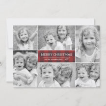 Pets-Helgdag-fotokort för jul