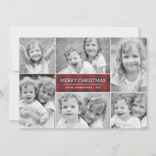 Pets-Helgdag-fotokort för jul Julkort