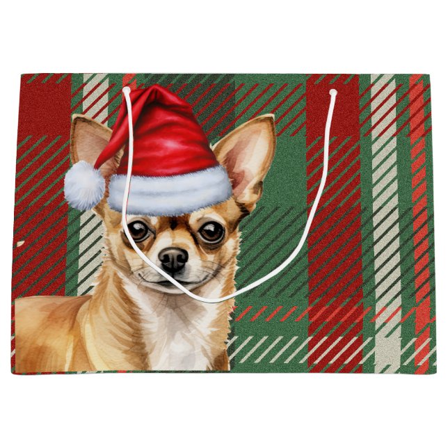 Pets jul Chihuahua Hund (Framsidan)