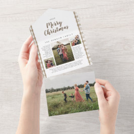 Pets jul Journal Brown 4 Photo Helgdag