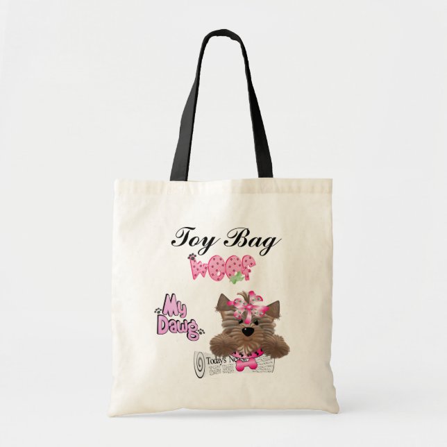Pets Leksak Bag Tygkasse (Framsidan)