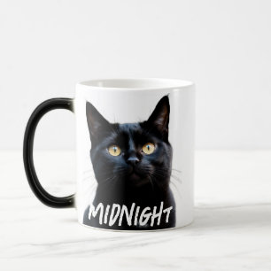 Pets moderna Coola Typografi Namn och foto Magisk Mugg