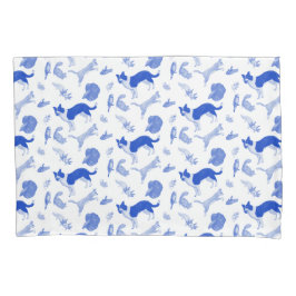 Pets on Parade Pillow Case (Blue) 