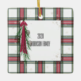 Pets Personlig jul Ceramic Ornamic Julgransprydnad Keramik