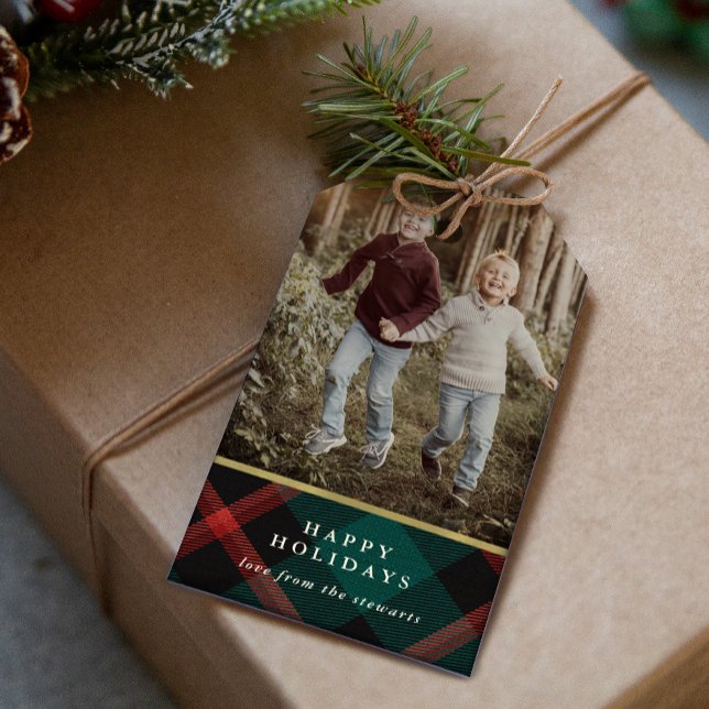 Pets Tradition-julfoto Presentetikett (Skapare uppladdad)