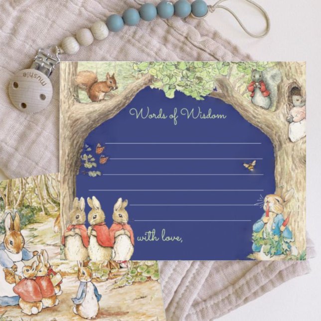 Petter Kaninens Skogsvänner Visdomsord (Skapare uppladdad)