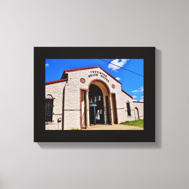 Pettibone Beach House Canvastryck (Framsida)