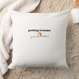 Petting Trauma Gent som en Hedgehog soft Pillow Kudde