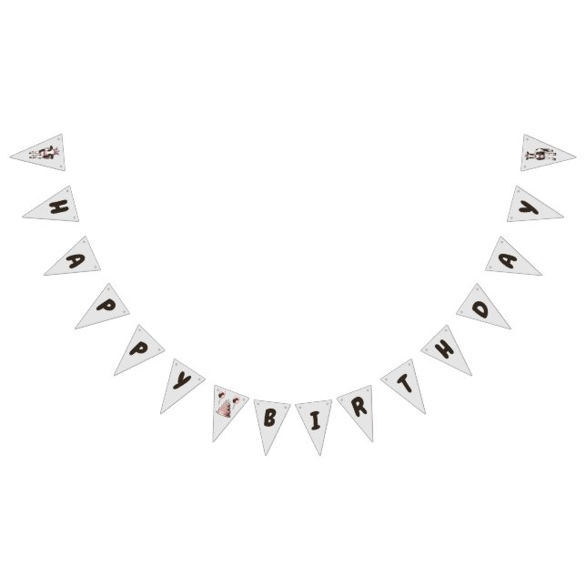 Petting Zoo Birthday Vimplar (Alla)