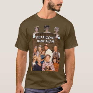 Pettirock Junction Kurvor och Retro Cast Tribute  T Shirt