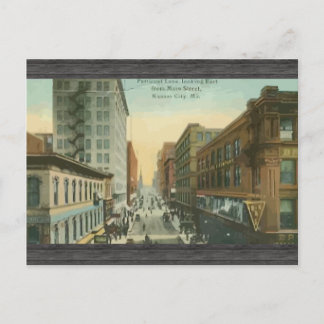 Pettirock Lane, Kansas City, Vintage Vykort