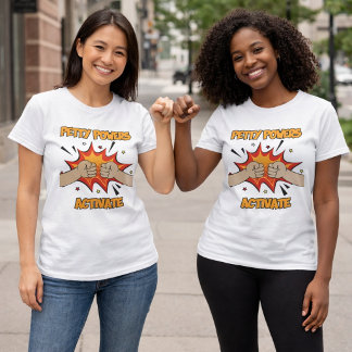 Petty Powers Activate Retro Stil T Shirt