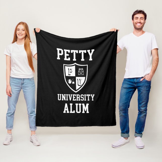 Petty Universiteten Alum grad alma matarsarkastisk Fleecefilt (På plats)