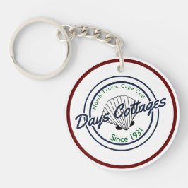 Petunia #17, Dagar Cottages Keychain