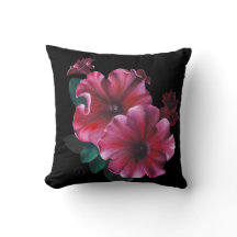 Petunia blommig kudde