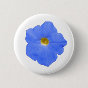 Petunia Blue och Gult Button Knapp