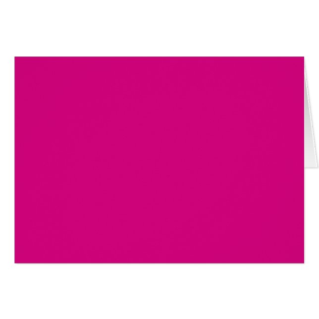 PETUNIA (fast, djup rödaktig lila färg) ~ Hälsningskort (Framsidan Horizontal)