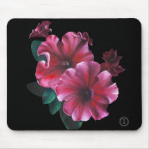 Petunia Flower mouse pad