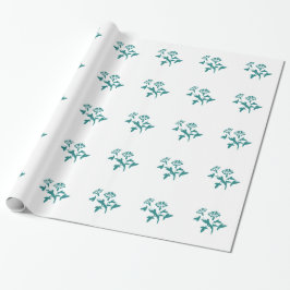 Petunia Flower Stylized Presentpapper