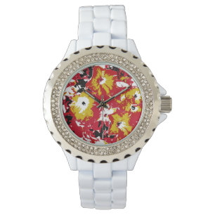 PETUNIA FLOWERS ABSTRAKT ARMBANDSUR