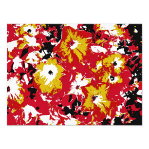 PETUNIA FLOWERS FOTOTRYCK