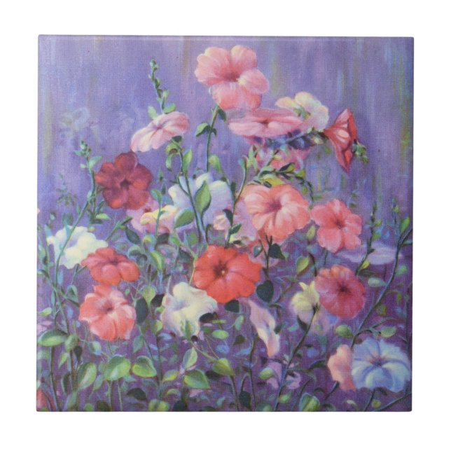 Petunia från Cargill, 1937 Kakelplatta (Framsidan)