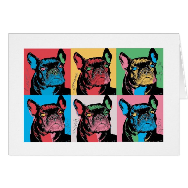 Petunia Hälsningskort (Framsidan Horizontal)