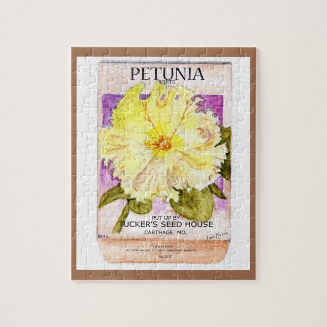 Petunia Pussel (Vertikal)