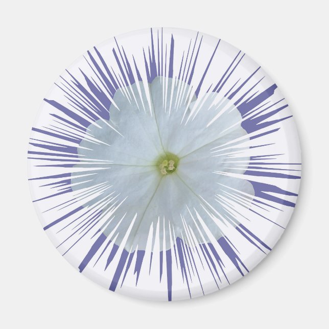 Petunia Starburst Magnet (Framsidan)