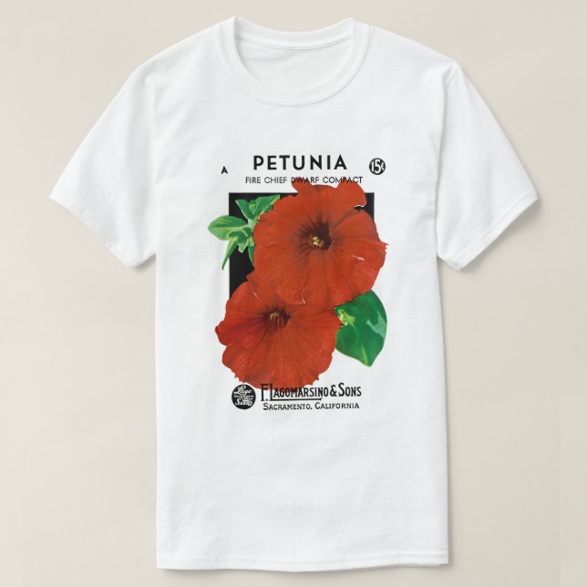 Petunia T-shirt (Design framsida)