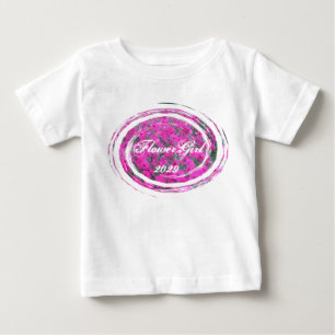 Petunias Flower Girl 2010 Bröllopsparty T-shirts -