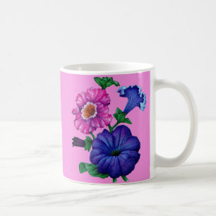 petunias kaffemugg