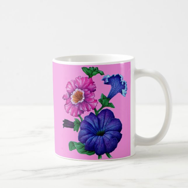 petunias kaffemugg (Höger)