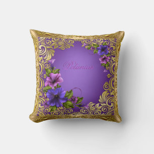 Petunias Lila Rosa Kuddar Girlaktig