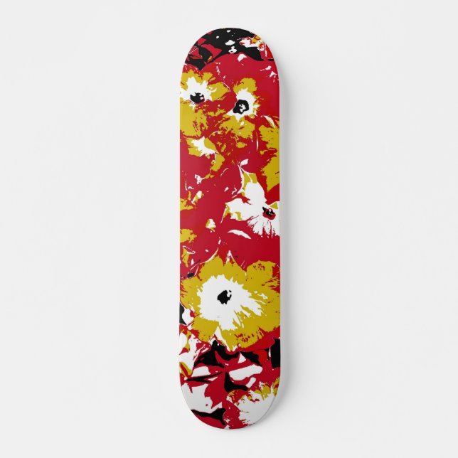 PETUNIAS SKATEBOARD BRÄDA 20,5 CM (Framsida)