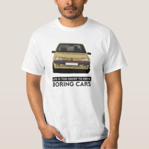 Peugeot 205 GTi och livet är för kort - T Shirt