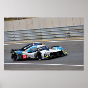 Peugeot 9X8 no93 24 timmar Le Mans 2023 Poster