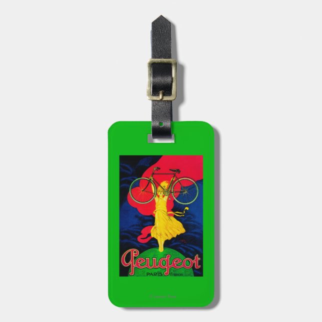 Peugeot cykelvintage PosterEurope Bagagebricka (Vertikal Framsida)