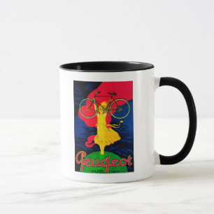 Peugeot cykelvintage PosterEurope Mugg