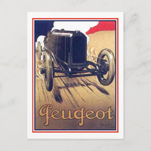 Peugeot Vykort