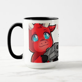 Pew-pew-Bullpew Mugg