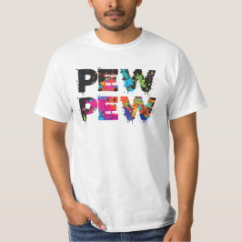 Pew Pew - Funny Paintball T Shirt