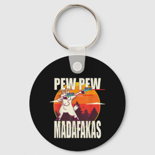 Pew Pew Madafakas Pew Pew Madafakas Goat Nyckelring