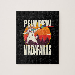 Pew Pew Madafakas Pew Pew Madafakas Goat Pussel