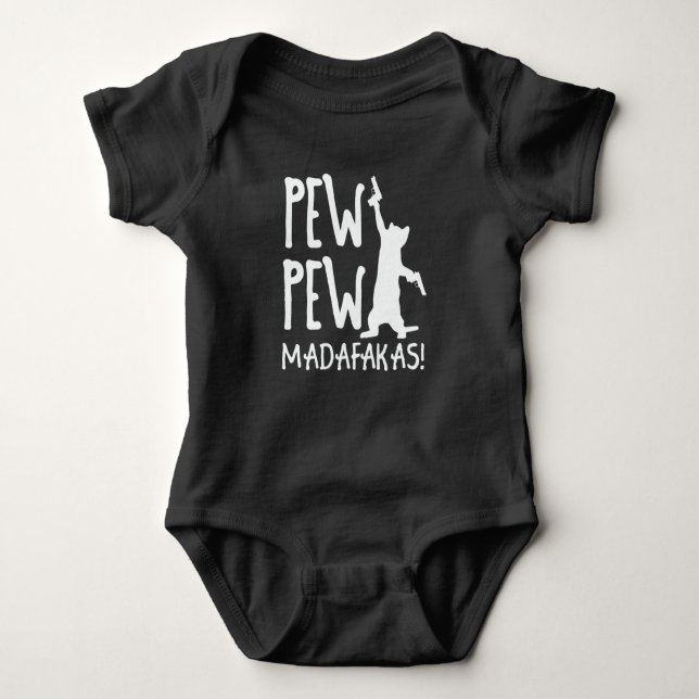 Pew Pew Madafakas T Shirt (Framsida)
