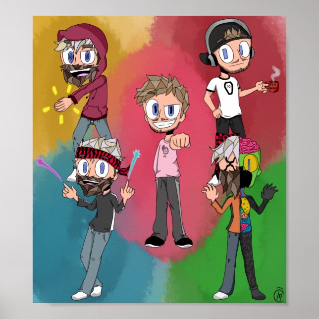 PewDiePie Poster (Framsidan)